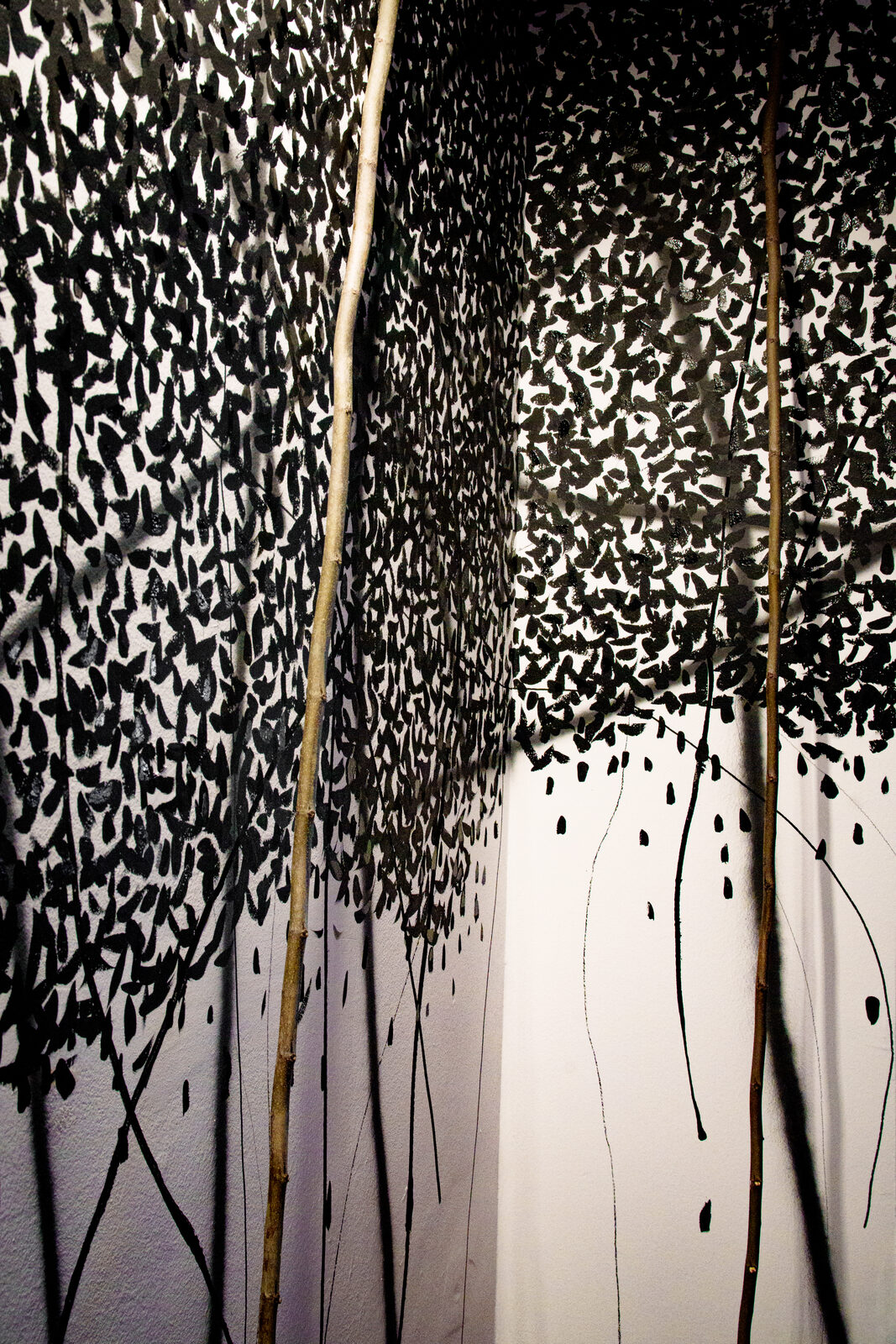 Obra de la muestra de Nahue